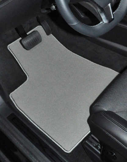 Grey Classic Carpet Car Mats for Tesla Model X I723
