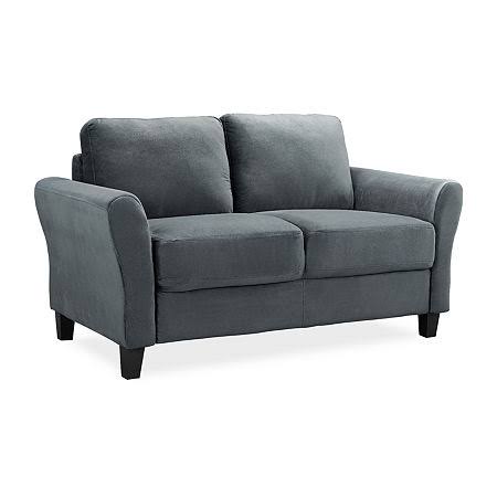 Gray Loveseat S295