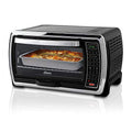Black/Polished Stainless Digital Convection Toaster Oven S4279
